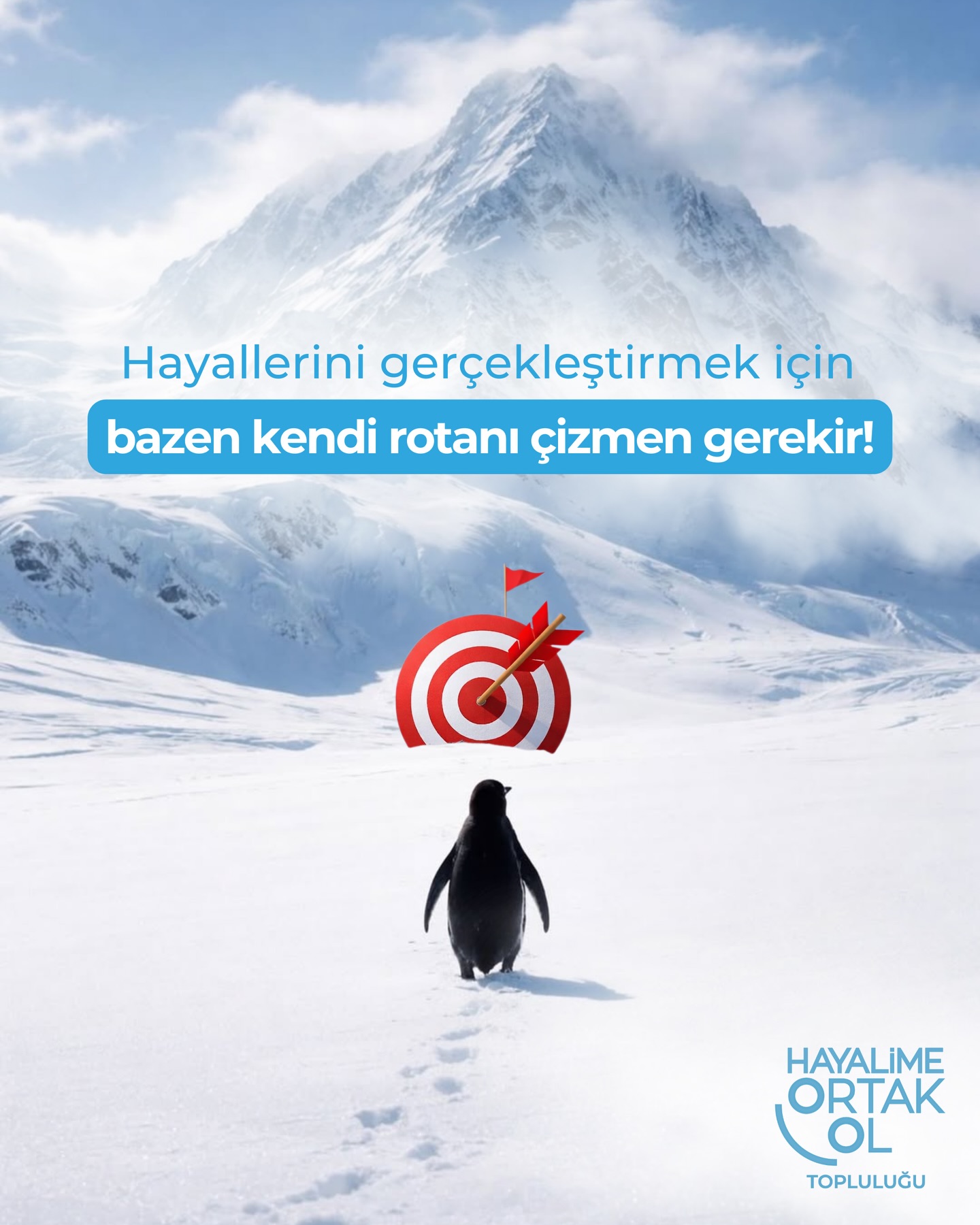 Bazen herkes aynı yöne giderken, kendi yolunu seçmek zor gelebilir. Ama hayaller, tam da o cesareti gösterdiğin anlarda güçlenir. İnanarak başlayan her yolculuk, adım adım seni hayalini yaşadığın ana taşıyabilir. Bugün kurduğun bir hayal, yarın sana en büyük başarını getirebilir. Yol ne kadar uzun ya da zor olursa olsun, hayallerinden vazgeçme. Çünkü kendi rotasını çizenlerin hikayesi, her zaman umutla devam eder. 💙